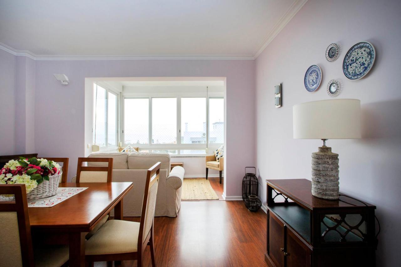 Vistaomar Apartment เซาโจเอา โด เอชโตริล ภายนอก รูปภาพ